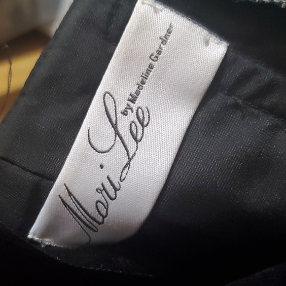 Mori Lee Tulle and Sequin Strapless Prom Dress - Picture 6 of 7